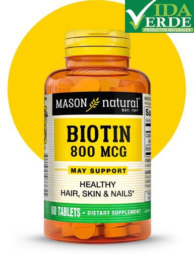 Biotin 800MCG - Mason