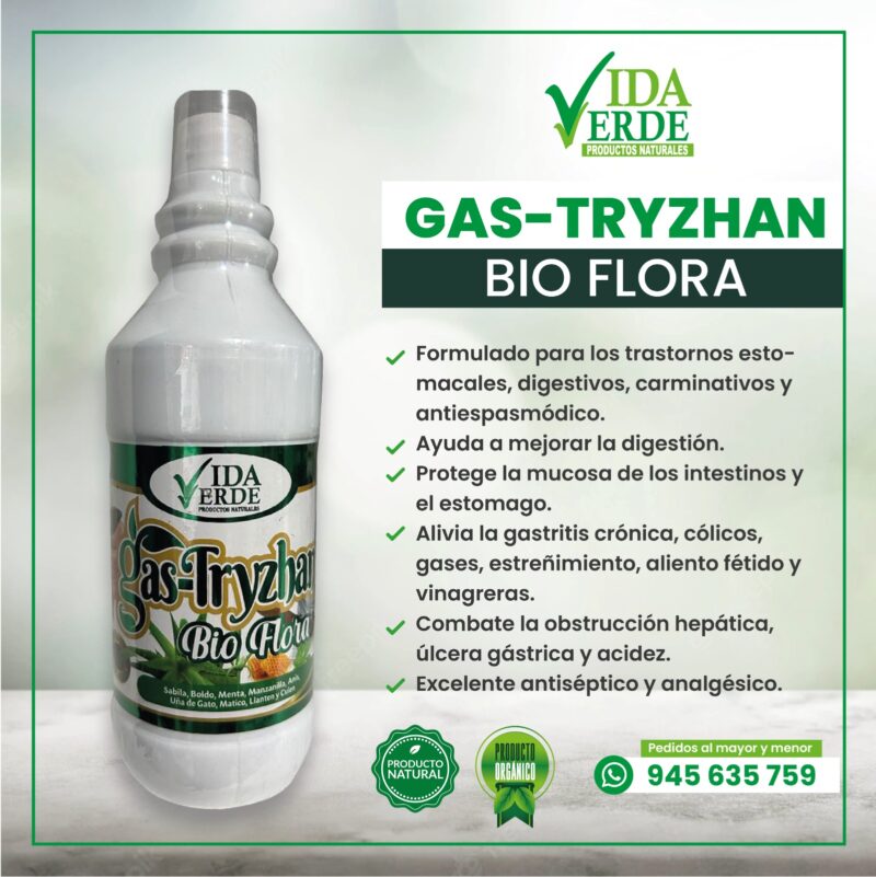 GAS TRYZHAN - Digestión y Alivio